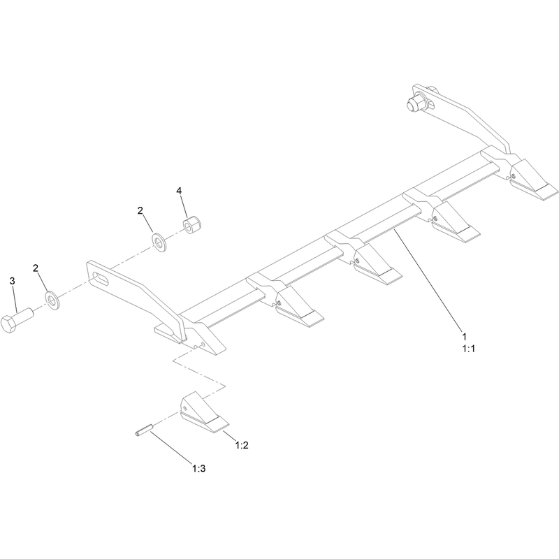 Tooth Bar Assembly No 104-6020