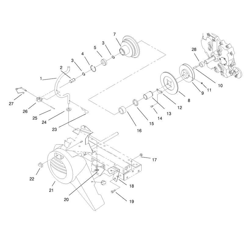 PTO Clutch and Cover Assembly