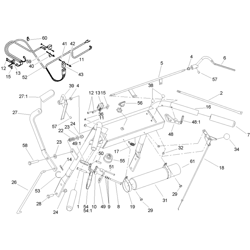 Upper Handle Assembly