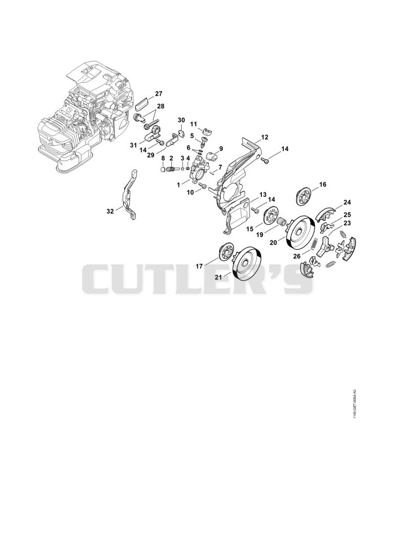Oil pump, Clutch