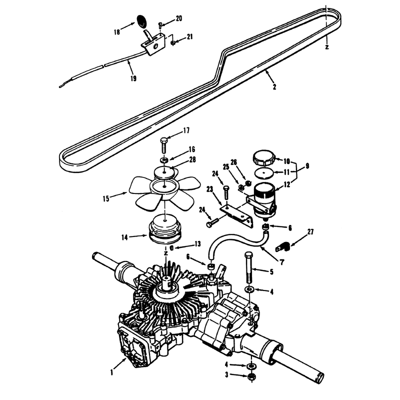 Transmission Assembly (212-H)