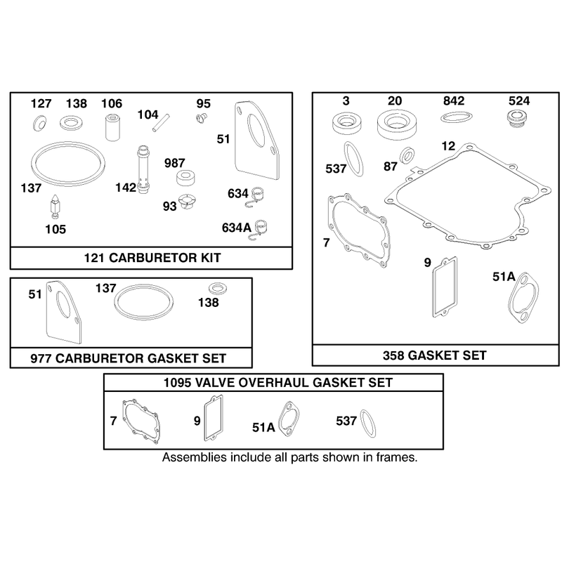 Engine Briggs and Stratton Model 283707-1156-E1