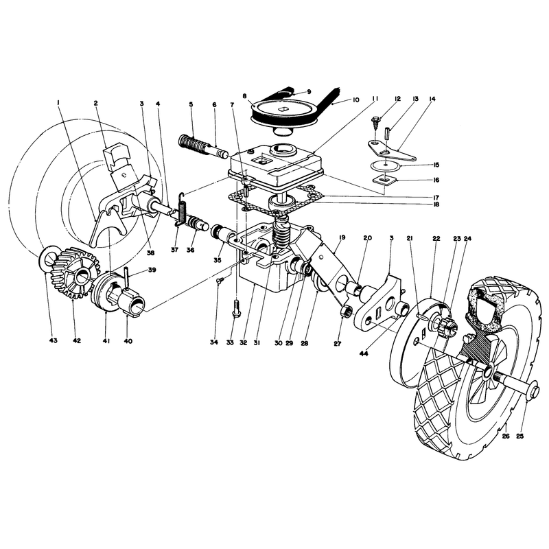 Gear Case Assembly Model 16297