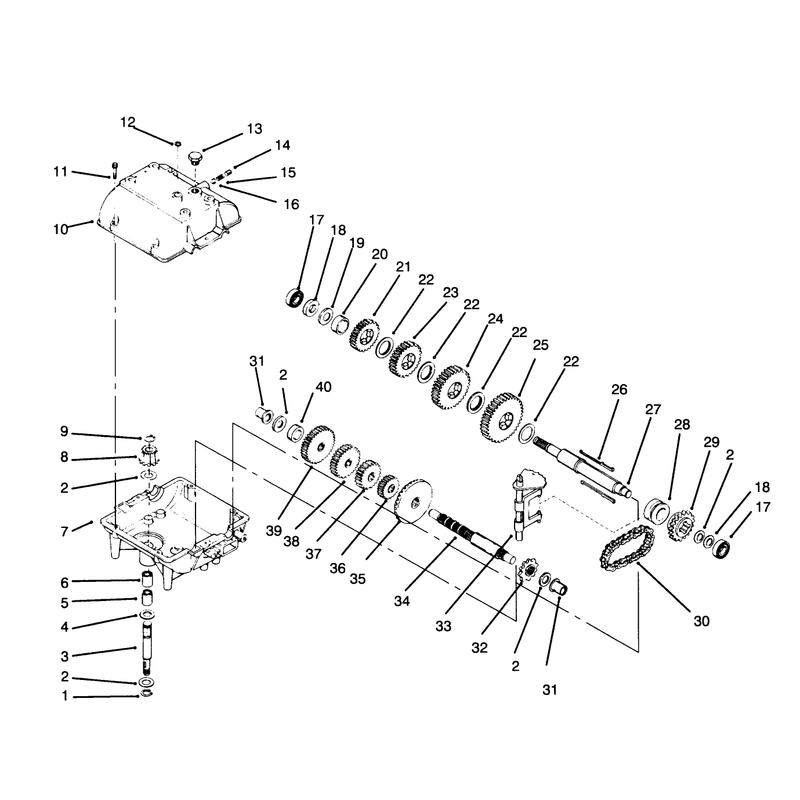 Peerless Transmission Model No 700-039