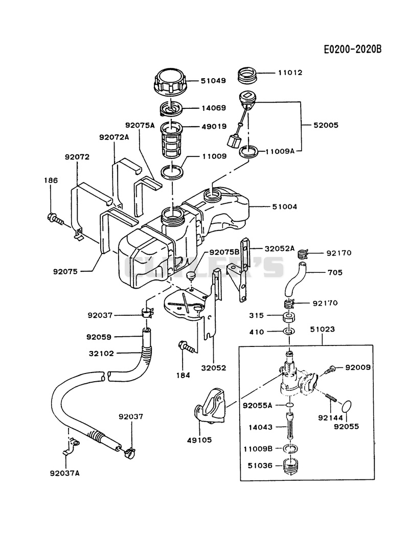 FUEL-TANK/FUEL-VALVE
