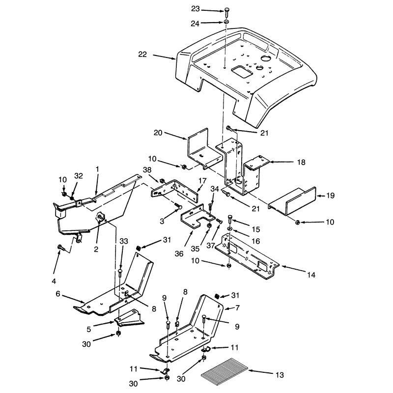 Fender and Supports