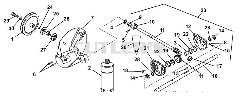 Gear Case And Impeller