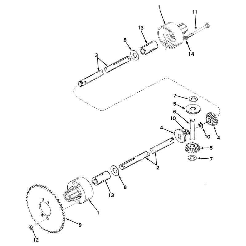 Differential Model 136 Tecumseh