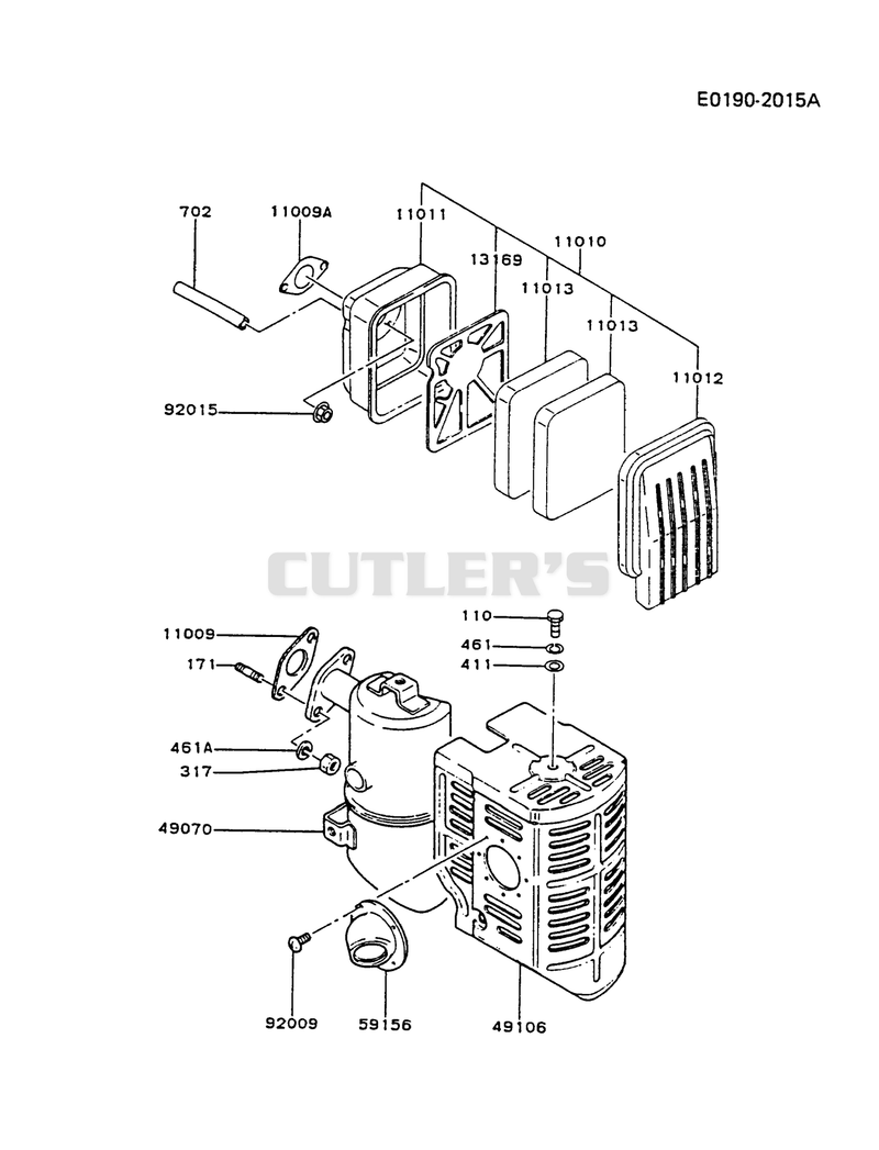 AIR-FILTER/MUFFLER