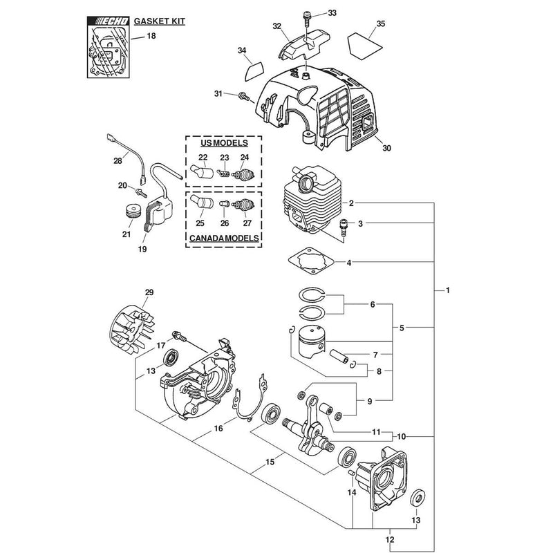 ENGINE, IGNITION, CYLINDER COVER