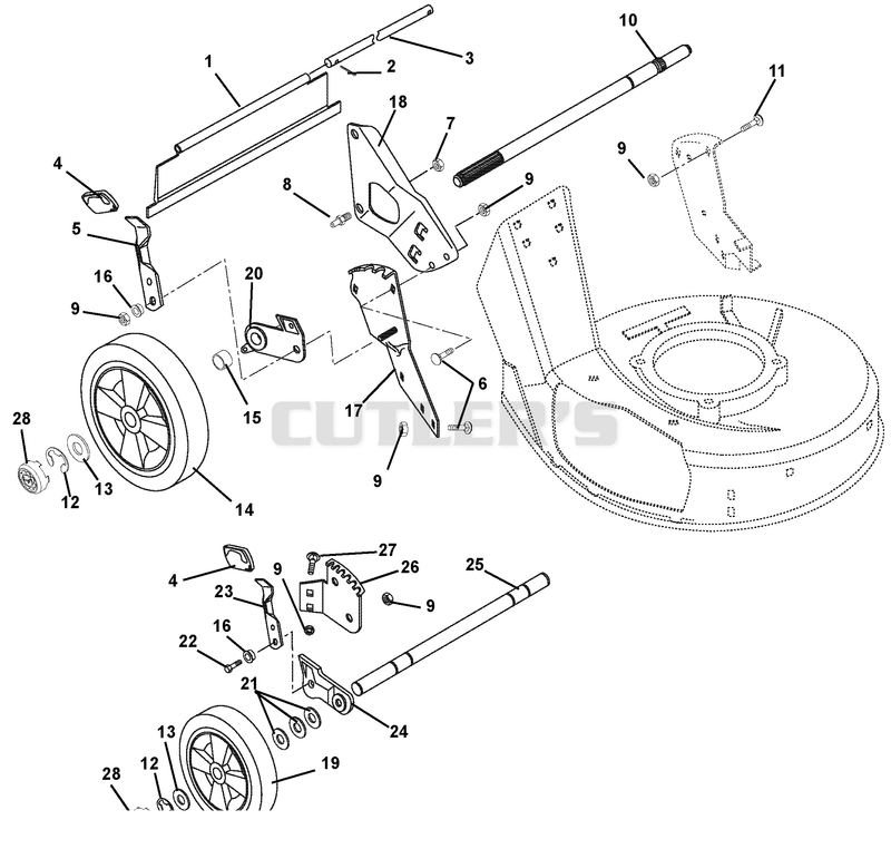 Wheels And Adjusters