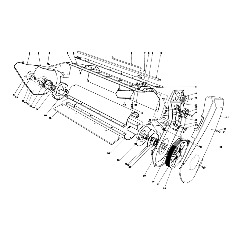 Lower Main Frame Assembly