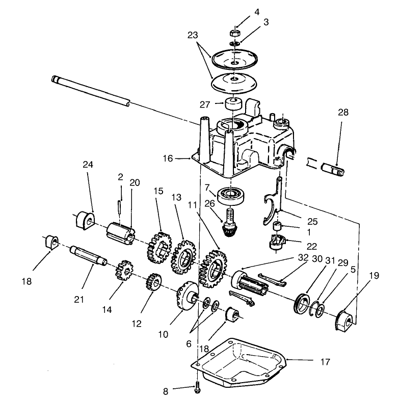 Gear Case Assembly