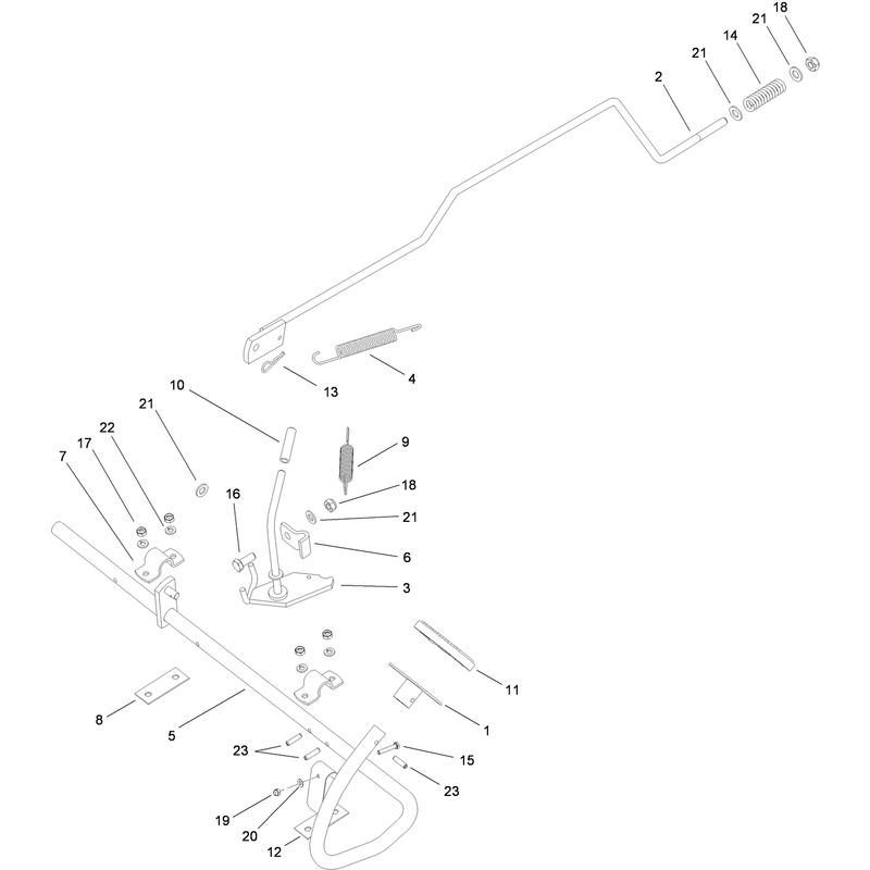 Operation Brake Pedal Assembly