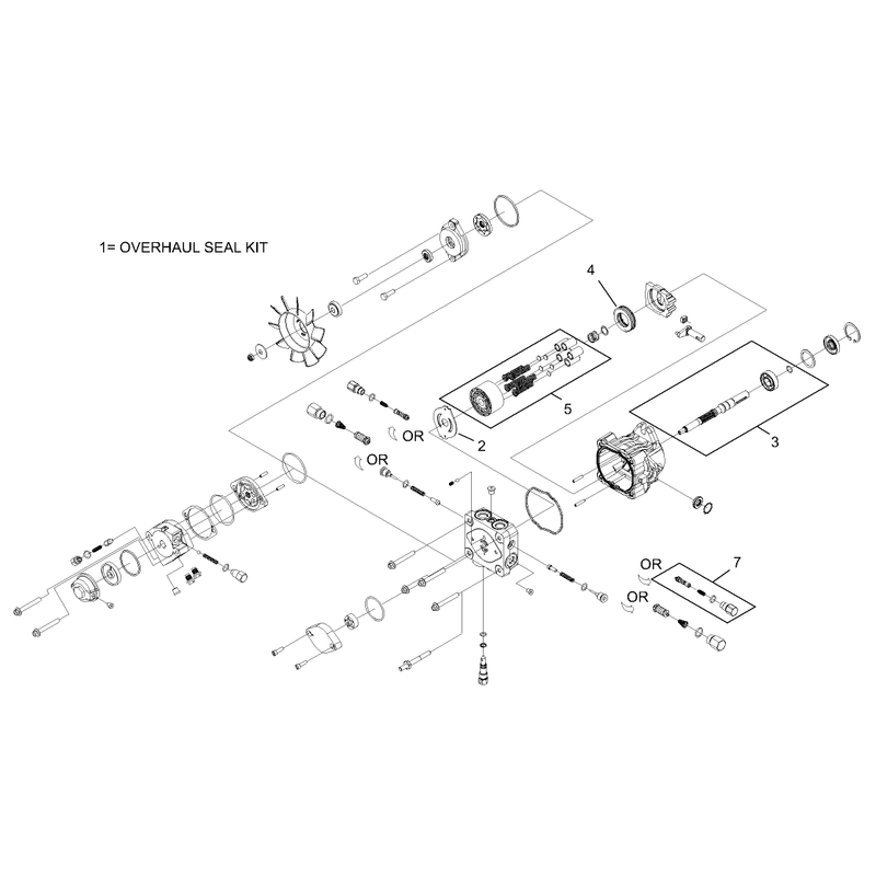 Hydraulic Pump Assembly No 103-1942