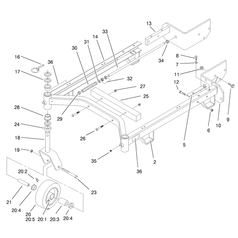 Carrier Frame Assembly