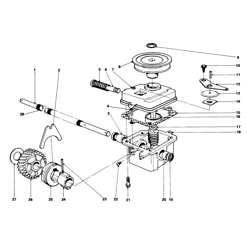 Gear Case Assembly Model 18010