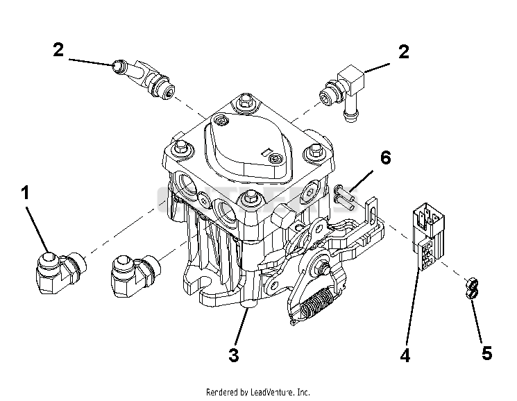 RH Pump Assembly