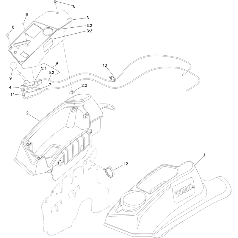 Console and Control Panel Assembly