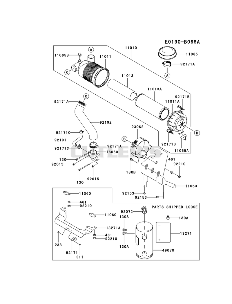 AIR-FILTER/MUFFLER