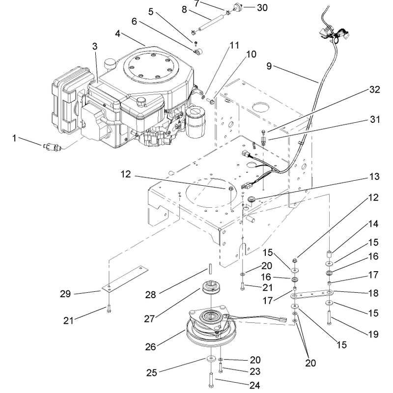Engine Installation Assembly