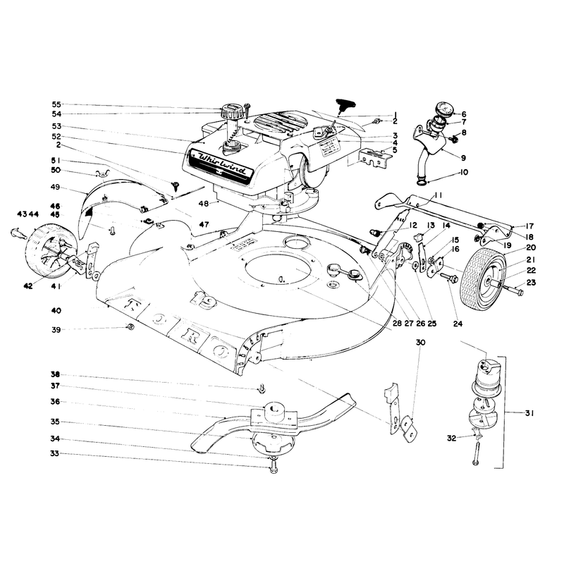 Housing Assembly Model Nos 18400-19367 and 19500