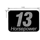Ariens 07800111 Decal, 13 Hp (white background)