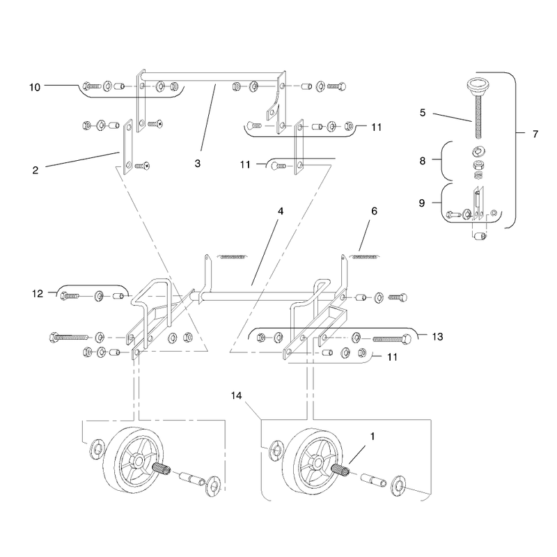 Rear Wheel Assembly