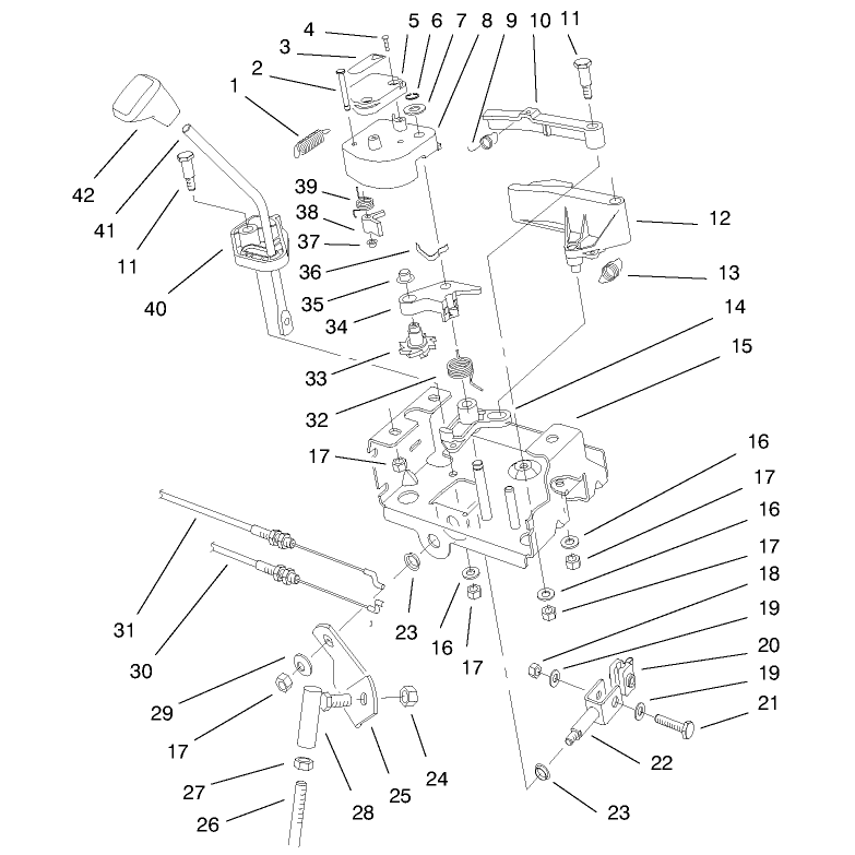 Traction Linkage Assembly