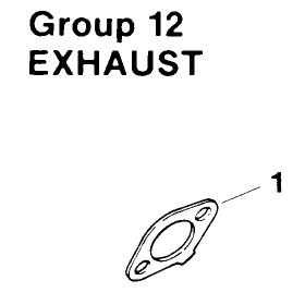Exhaust Engine Kohler Model No Mv16s Type Ps56519