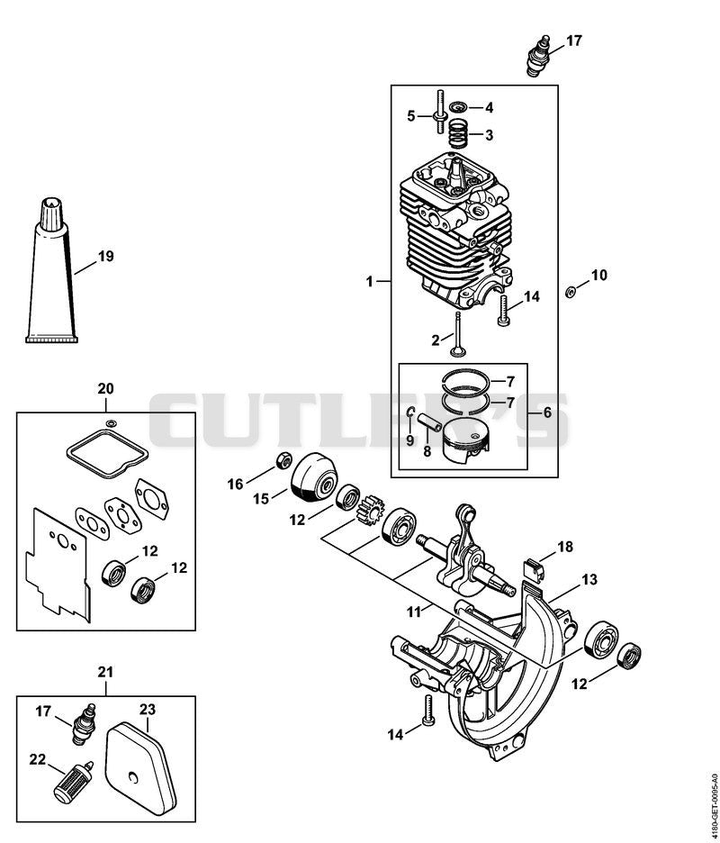 Cylinder, Engine pan