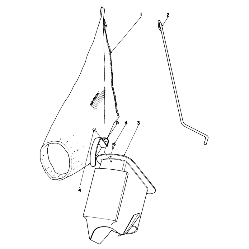 Grass Bag Kit No 27-7820 Optional