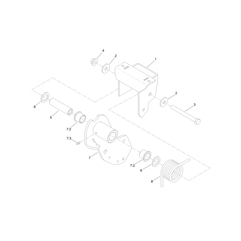 Idler Torsion Assembly No. 137-6449