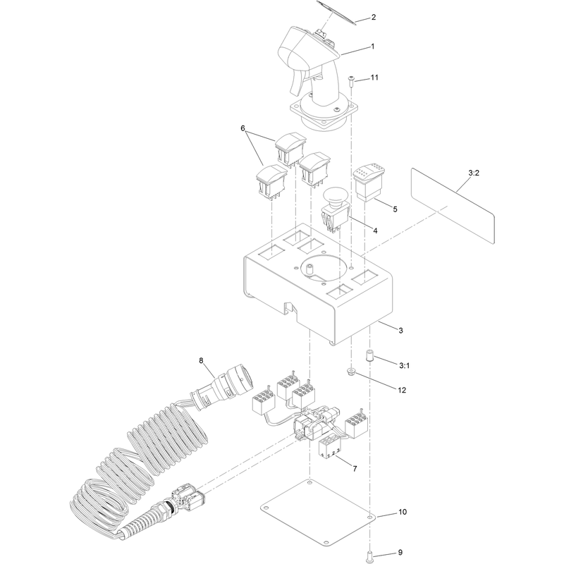 Travel Pendant Assembly No 137-5296