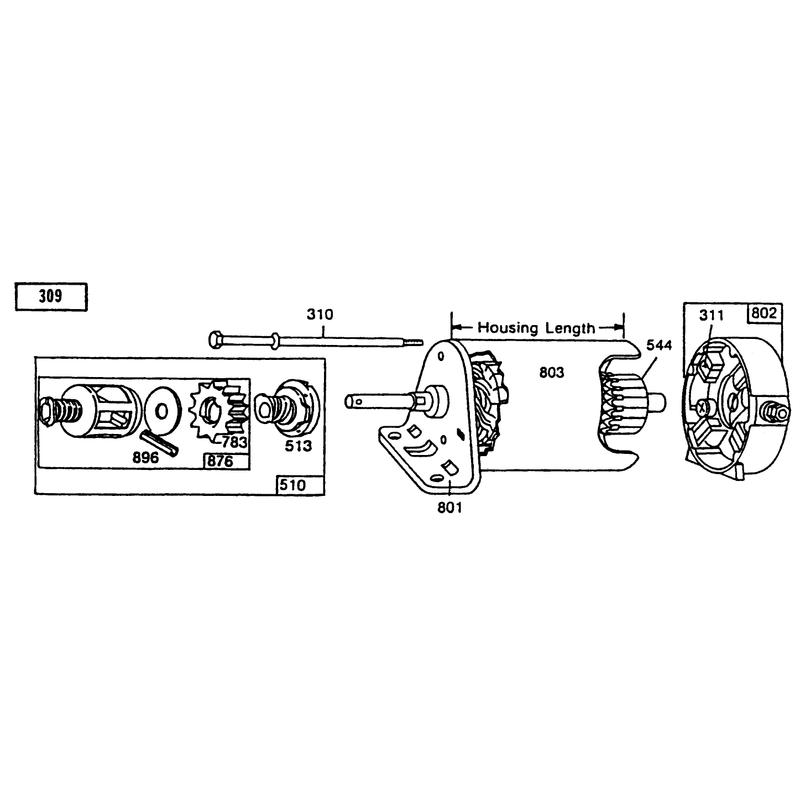 Starter Briggs and Stratton