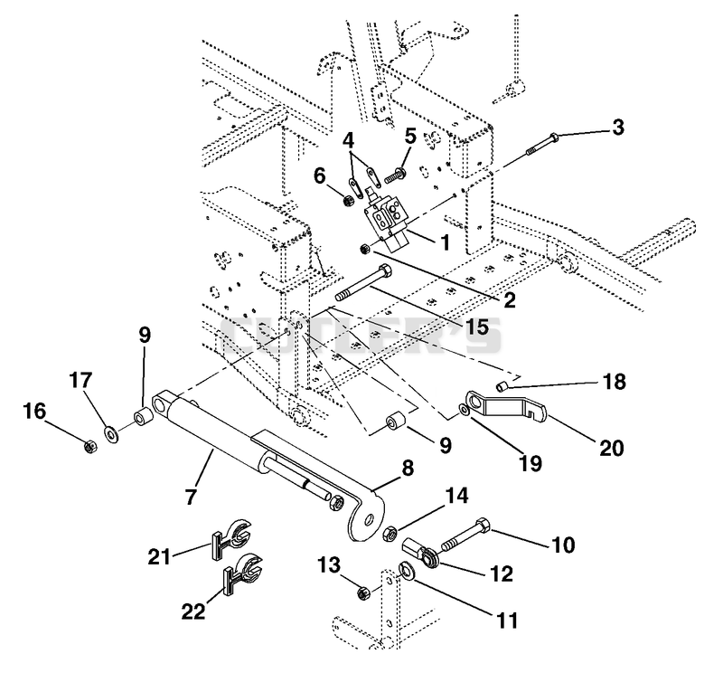 Lift Valve And Cylinder