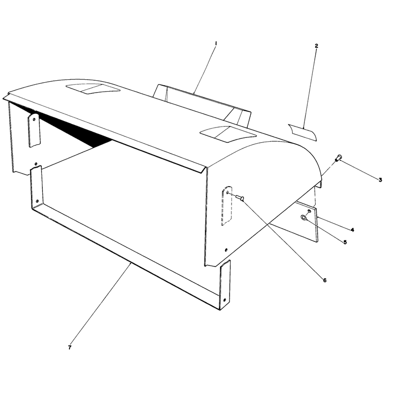 Deflector Assembly Model No 59142 Optional