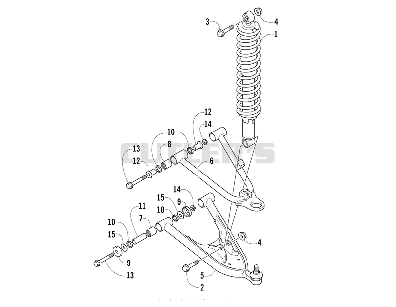 FRONT SUSPENSION ASSEMBLY [79020]