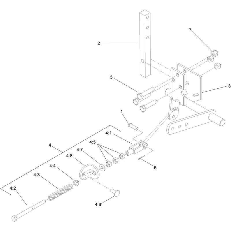 LH Motion Control Assembly No 109-3906