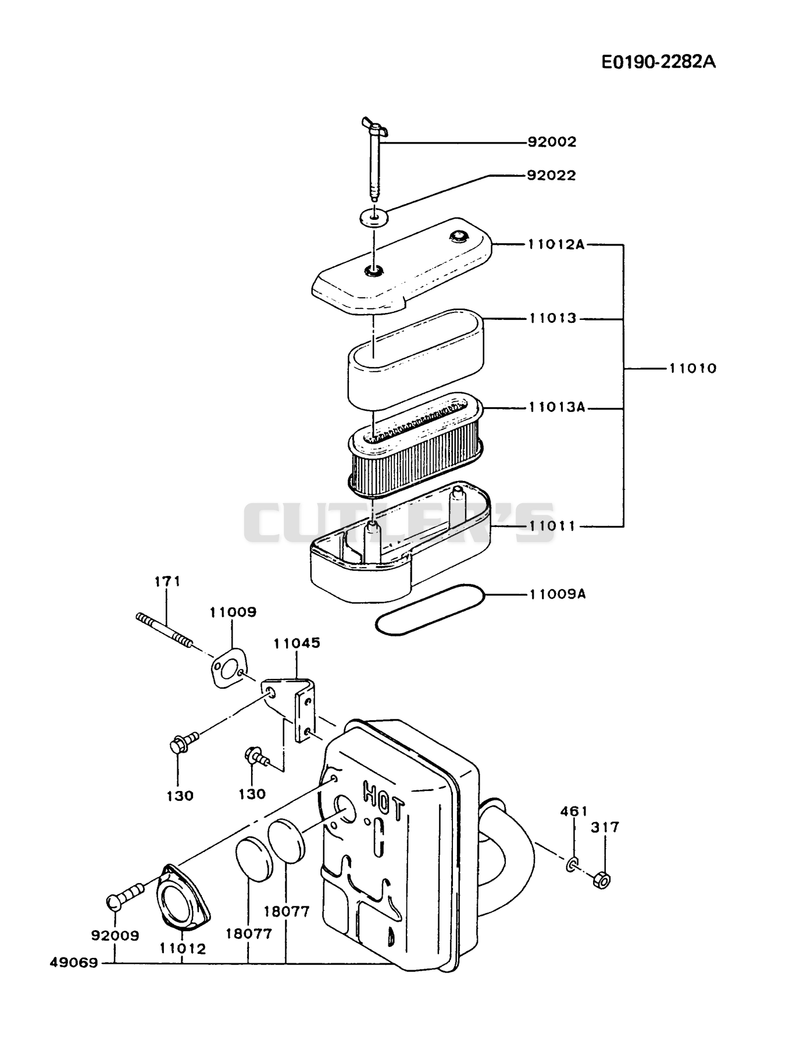AIR-FILTER/MUFFLER