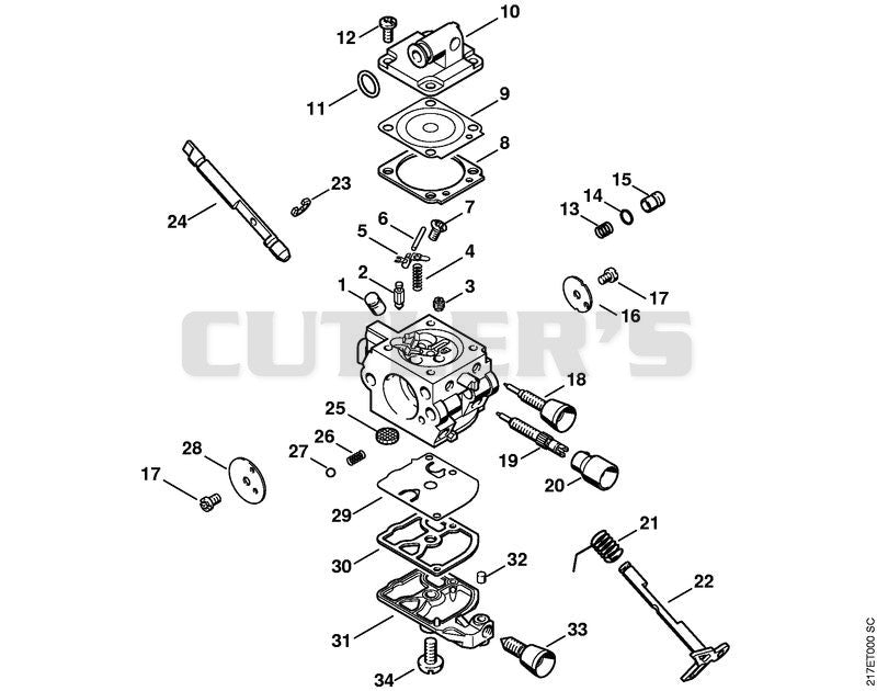 Carburetor C1Q-S125 BR