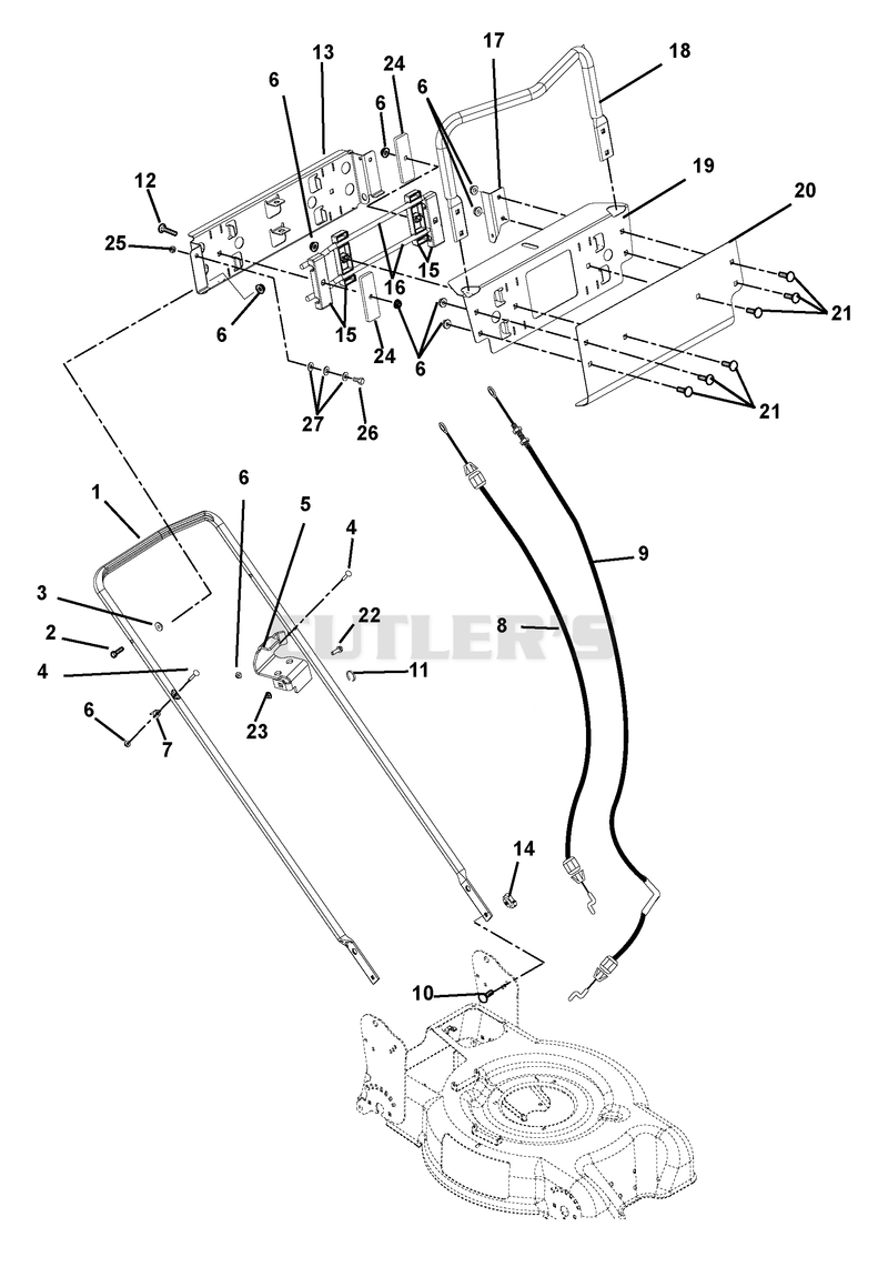 Handlebar And Controls - Deluxe
