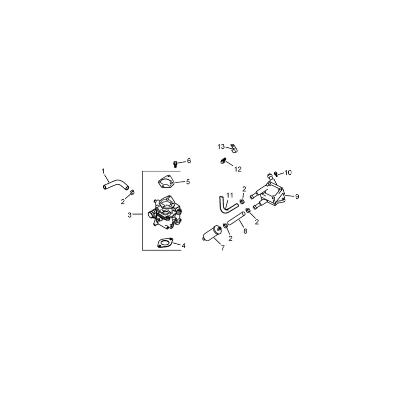 Fuel System Assembly Kohler CH23S-76584