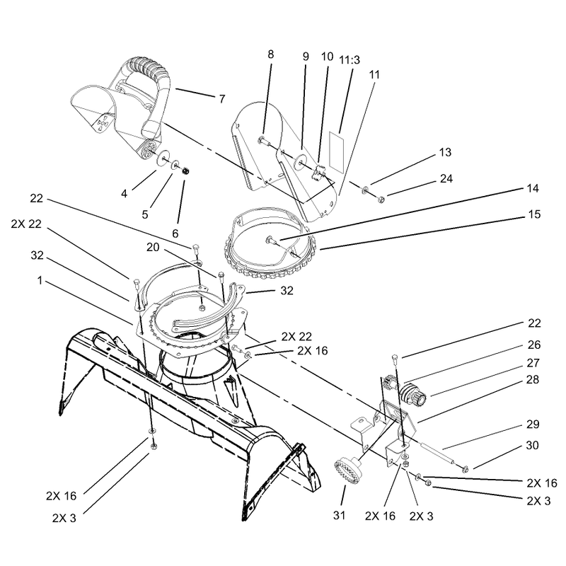 Chute Assembly