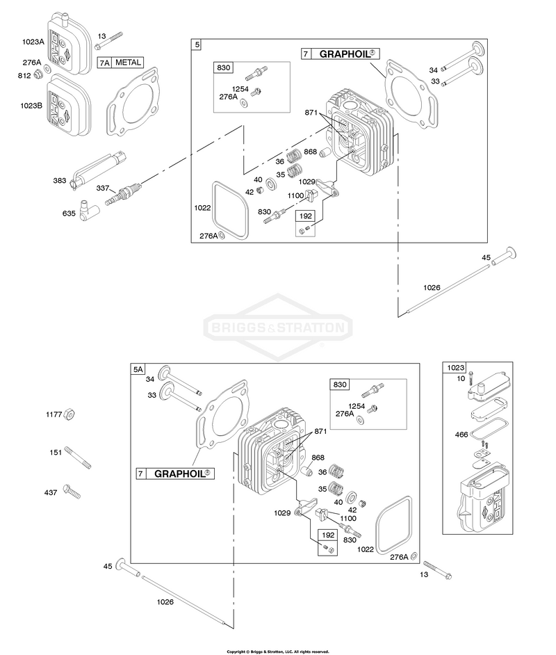 Cylinder Head, Valves