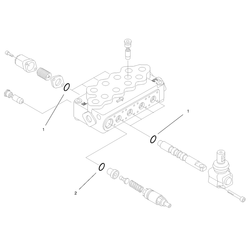 Hydraulic Valve Assembly No 99-3032