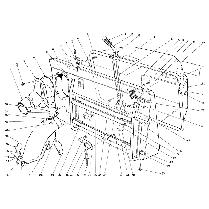 Easy-Empty Grass Catcher Model 59176 (optional)