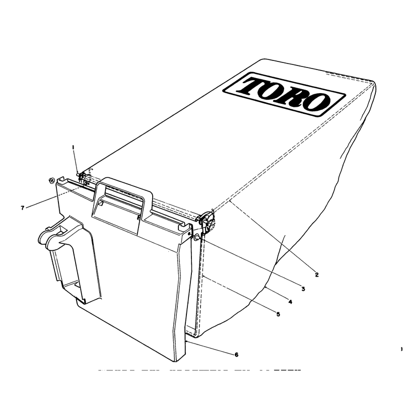 Grass Bag Assembly No 12-8859
