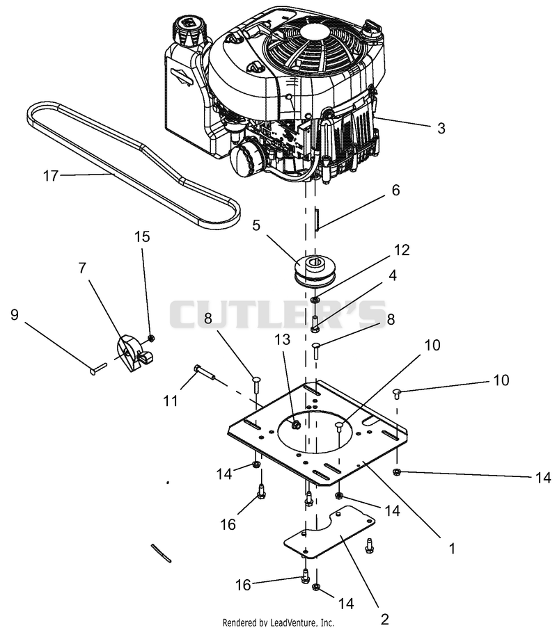 Engine And Belt