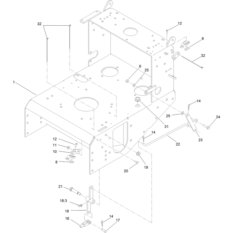 Frame and Linkage Assembly